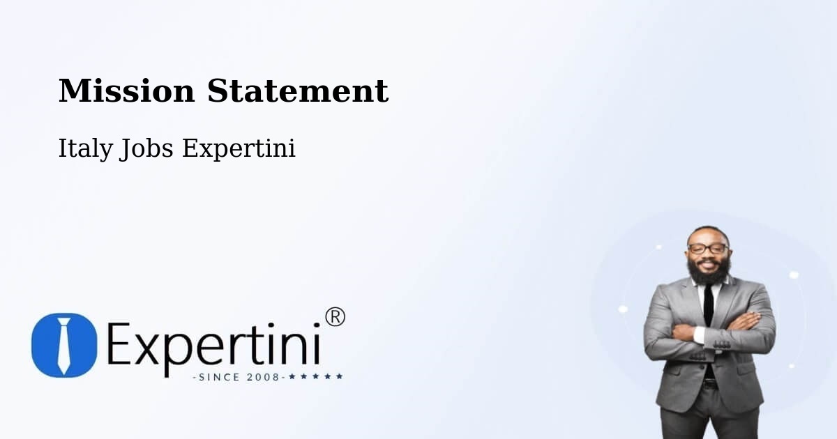 Mission Statement - Italy Jobs Expertini