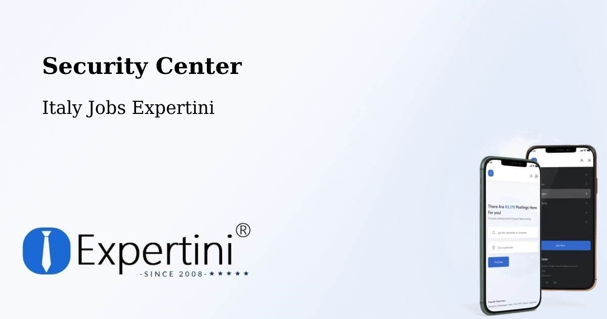 Security & Compliance – Florence - Italy Jobs Expertini